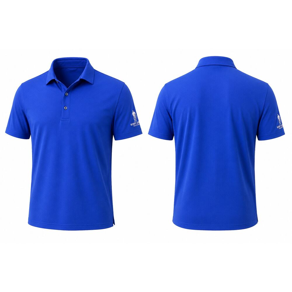 Bobby Jones Performance Collection Polo Men's Blue Golf Shirt Bobby Jones GC